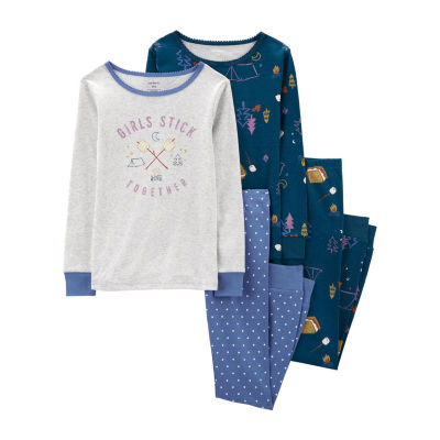 Carter's Little & Big Girls -pc. Pant Pajama Set