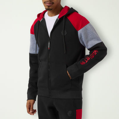 Akademiks Mens Long Sleeve Zipper Hoodie JCPenney