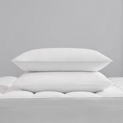 Rolled Duck Down Pillow - 2 Pack