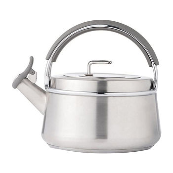 Everyday Solutions Stainless Steel Vine 2-qt. Tea Kettle, Color: Stainless  Steel - JCPenney