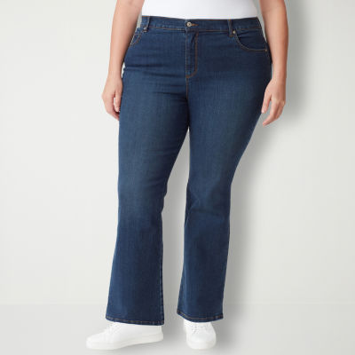 Gloria Vanderbilt® Amanda Plus Womens High Rise Bootcut Jean