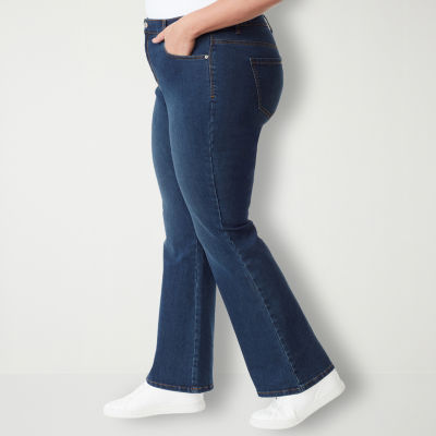 Plus Size Womens Gloria Vanderbilt Amanda Bootcut Jeans