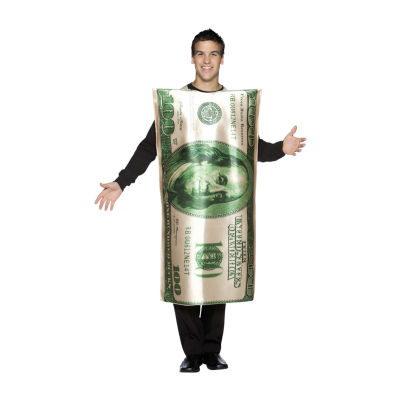 Unisex Adult 100 Dollar Bill Costume