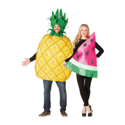 Adult Pineapple & Watermelon Couples Costume