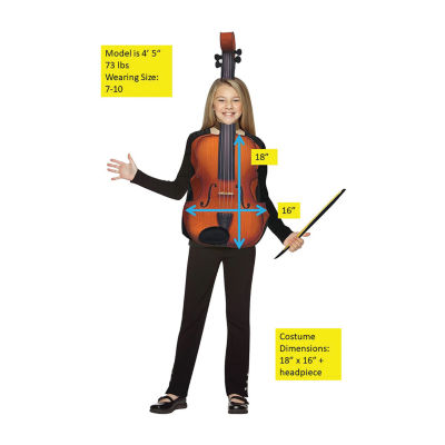 Unisex Adult Violin Costume