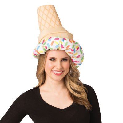 Unisex Adult Adult Ice Cream Hat Costume Accessory Costume Accessory