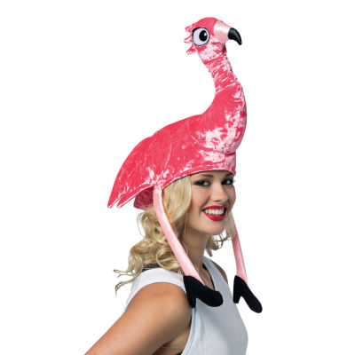 Unisex Adult Flamingo Hat Costume Accessory