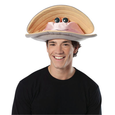 Unisex Adult Clam Hat Costume Accessory