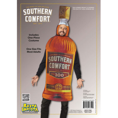 Unisex Adult Southern Comfort Bottle Costume