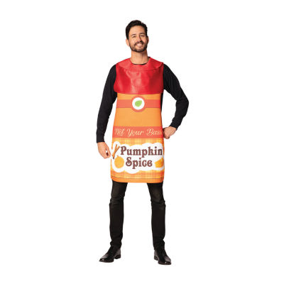 Unisex Adult Pumpkin Spice Seasoning Costume