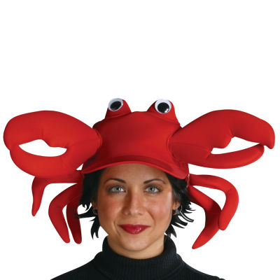 Adult Crab Cap Costume Accessory
