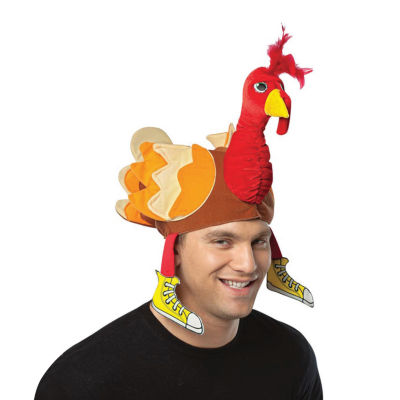 Unisex Adult Turkey Hat Costume Accessory