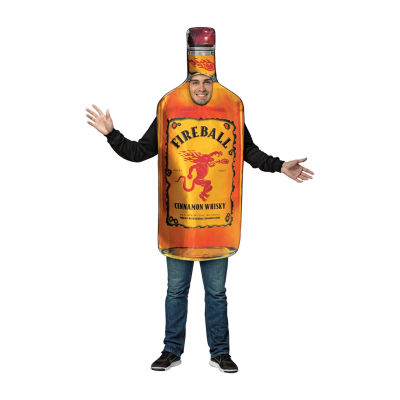 Unisex Adult Get Real Fireball Bottle Costume