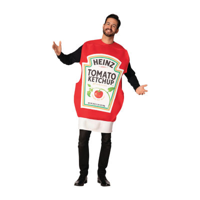 Unisex Adult Heinz Ketchup Squeeze Bottle Costume