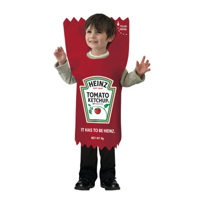 Toddler Heinz Ketchup Packet Costume