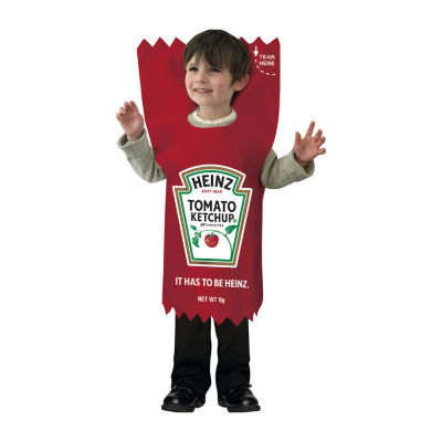 Little & Big  Unisex Heinz Ketchup Packet Costume