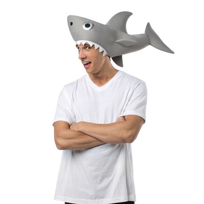 Unisex Adult Sharknado Man Eating Shark Hat Costume Accessory