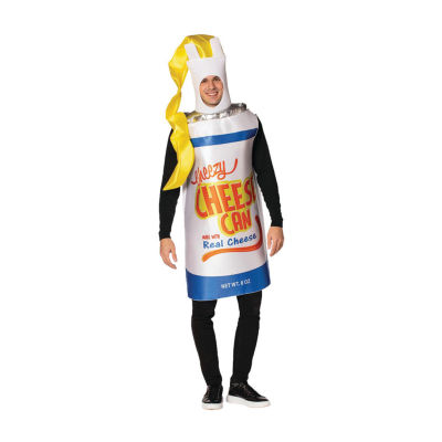 Unisex Adult Cheezy Cheese Spray Can Costume