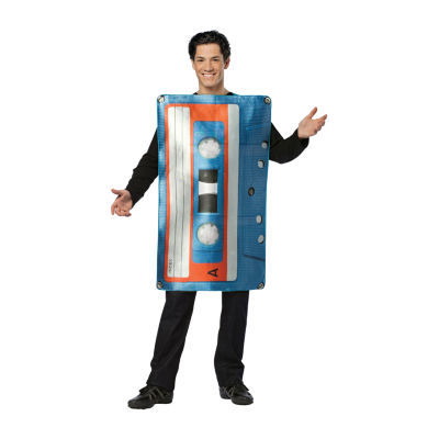 Unisex Adult Get Real Cassette Tape Costume