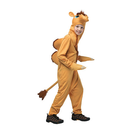 Little & Big Unisex Camel Costume, M/l - 7-10, Brown