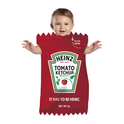 Baby Heinz Ketchup Packet Bunting Costume