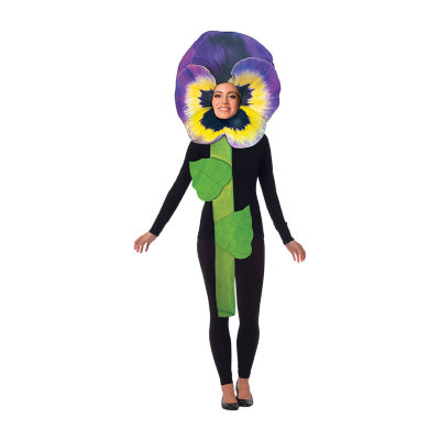 Adult Purple Pansy Flower Costume