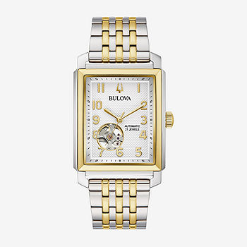 Bulova His and Hers Adult Two Tone Stainless Steel 2-pc. Watch Boxed Set  98x125 - JCPenney