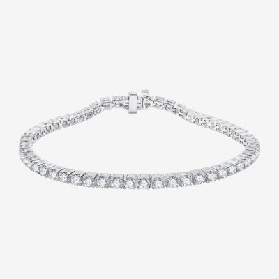 H-I / Si2-I1) CT. T.W. Lab Grown White Diamond 10K or 14K Gold Inch Tennis Bracelet