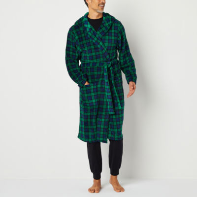 St. John's Bay Mens Long Sleeve Long Length Robe