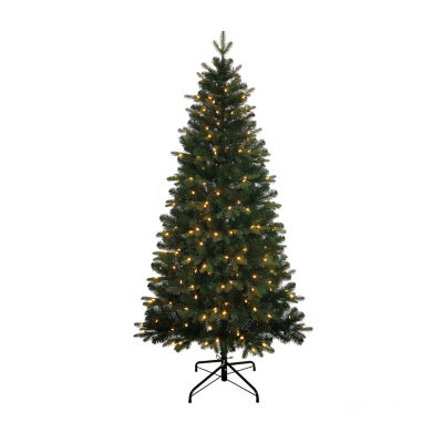 Kurt Adler Led Studio 6 Foot Pre-Lit Spruce Christmas Tree
