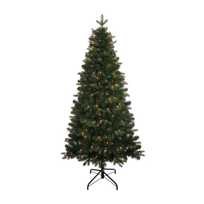 Kurt Adler Clear Studio 6 Foot Pre-Lit Spruce Christmas Tree