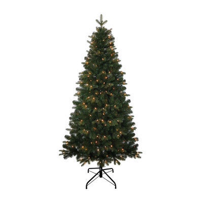 Kurt Adler Clear Studio 6 Foot Pre-Lit Spruce Christmas Tree