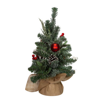 Kurt Adler Pinecones Balls Berries 1 1/2 Feet Christmas Tree