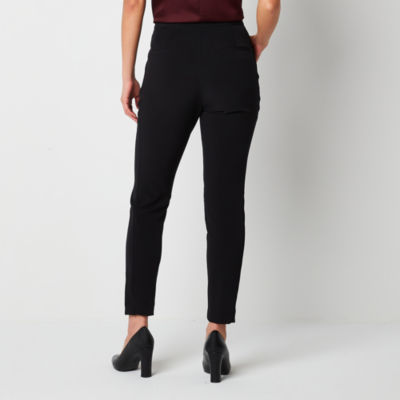 Worthington Plus Womens Slim Leg Pant - JCPenney