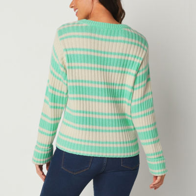 St. John's Bay Womens Long Sleeve Pullover Sweater