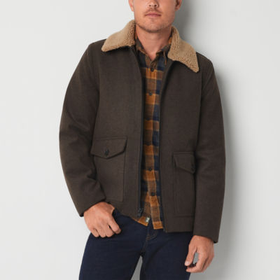 Bomber jacket hot sale sherpa collar