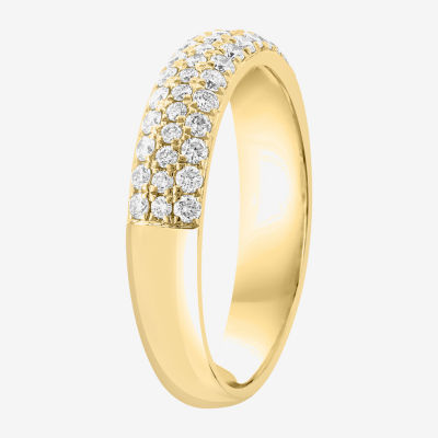 Effy  (E-F / Vs2-Si1) 3/4 CT. T.W. Lab Grown White Diamond 14K Gold Band