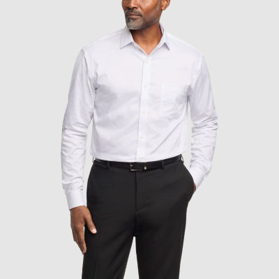Van Heusen Camicia Uomo Maniche Lunghe Slim Fit - Tessuto Elasticizzato Antipiega, Lavabile In Lavatrice, Colore Classico