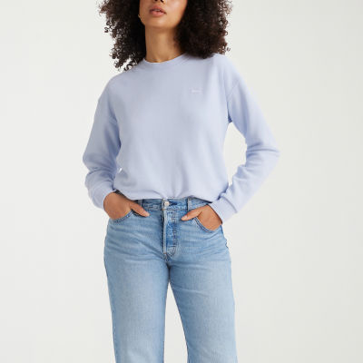 Levi's Everyday Womens Crew Neck Long Sleeve Sweatshirt