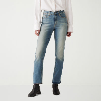 Levi's Classic Straight Womens Mid Rise Leg Jean