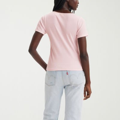 Levi's Honey Short Sleeve Womens Crew Neck T-Shirt