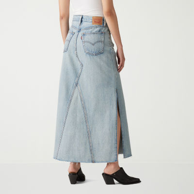 Levi's Iconic Womens Mid Rise Denim Skirt