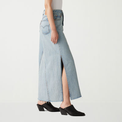 Levi's Iconic Womens Mid Rise Denim Skirt