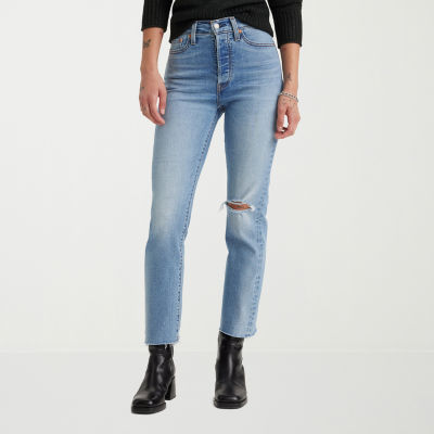 Levi's Wedgie Straight Womens High Rise Straight Leg Jean