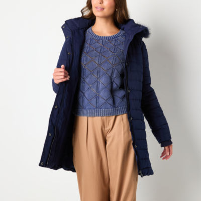 a.n.a Womens Heavyweight Puffer Jacket