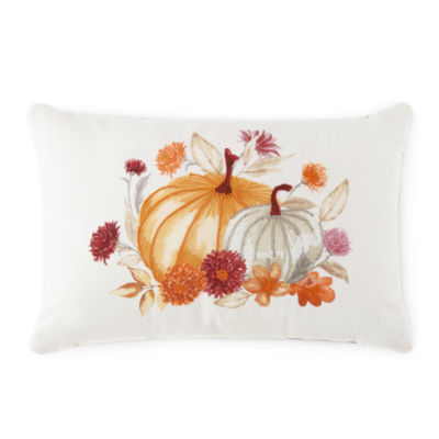 Linden Street 14x22 Pumpkin Harvest Lumbar Pillow