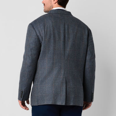 Stafford Mens Big and Tall Stretch Fabric Regular Fit Sport Coat