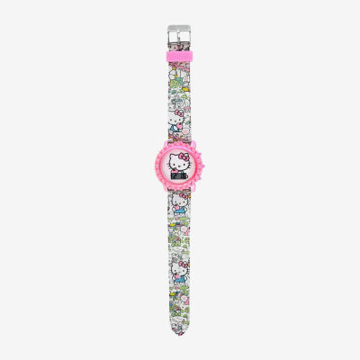 Hello Kitty Girls Multicolor Strap Watch Hk44166jc