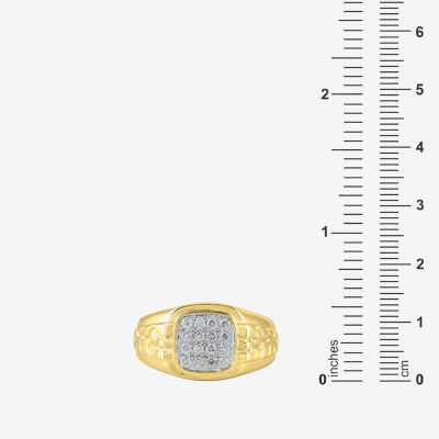 Mens / CT. T.W. Natural Diamond 10K Gold Fashion Ring