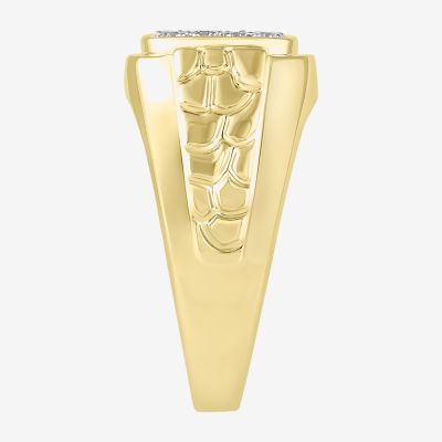 Mens / CT. T.W. Natural Diamond 10K Gold Fashion Ring